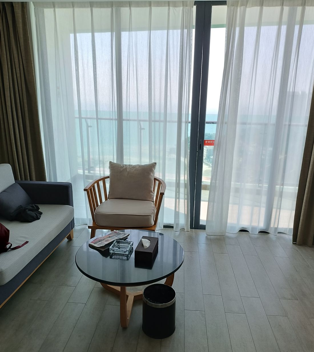 Suite con cortina sheer